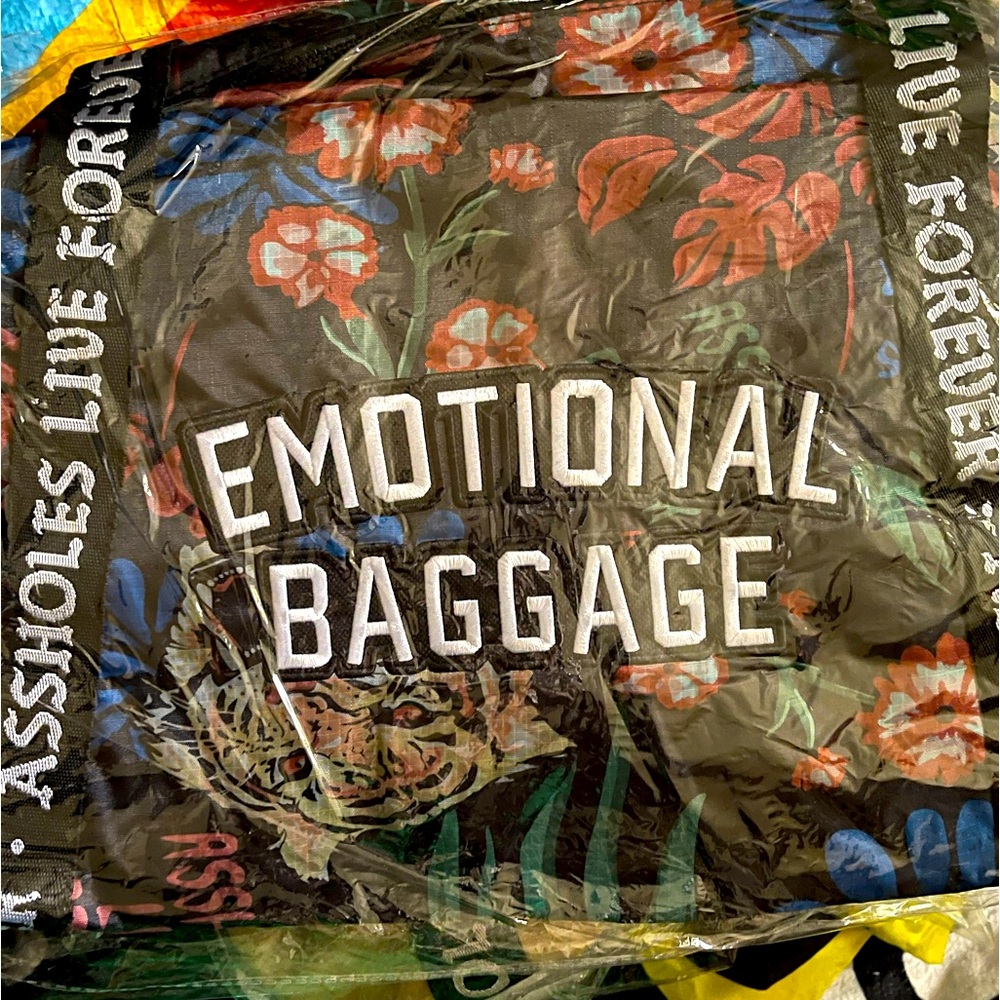 ALF Duffle Bag! Jungle Tiger Style! NWT
